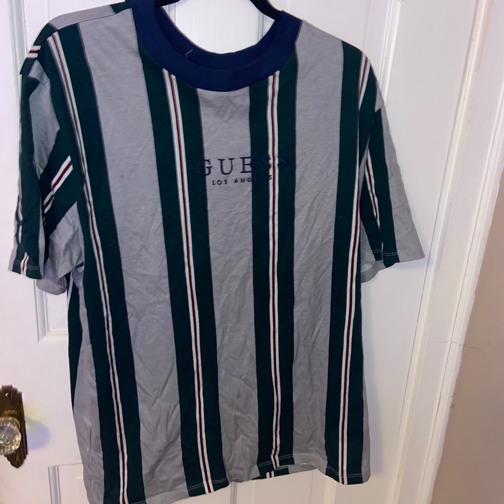 GUESS men’s striped shirt